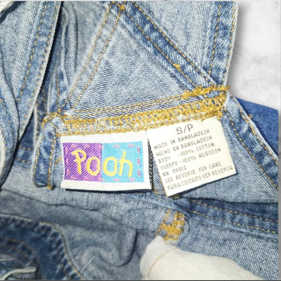 Vintage POOH Girls Overall Dress - Picture 4 of 6